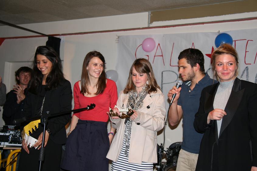 L'équipe organisatrice du gala 2010